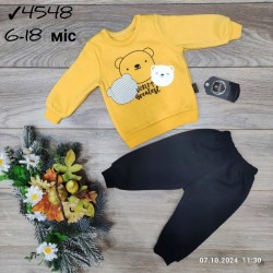 Костюм для немовлят 4 шт тринитка/фліс (6-18 міс) MiLi_4548a