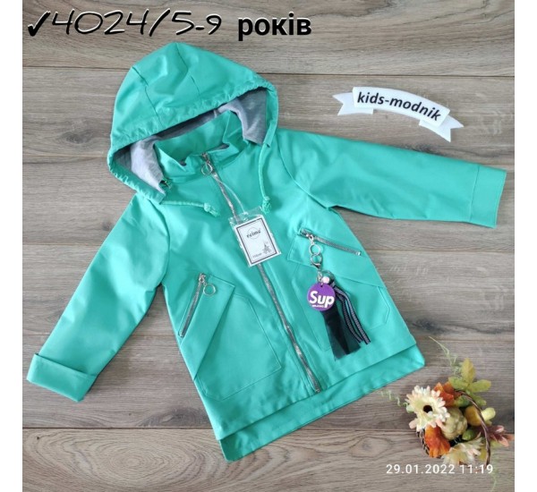 Ветровка детская 5 шт плащёвка/коттон (110-134 см) MiLi_4024c