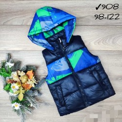 Безрукавка дитяча 5 шт плащівка/синтепон (98-122 см) MiLi_908e