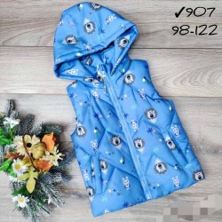 Безрукавка дитяча 5 шт плащівка/синтепон (98-122 см) MiLi_907a