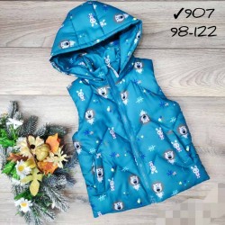 Безрукавка дитяча 5 шт плащівка/синтепон (98-122 см) MiLi_907b