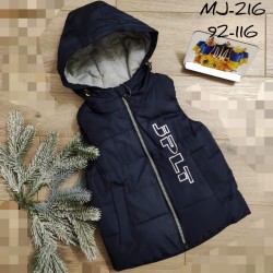 Безрукавка дитяча 5 шт плащівка/синтепон (92-116 см) MiLi_MJ-216b