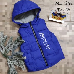 Безрукавка дитяча 5 шт плащівка/синтепон (92-116 см) MiLi_MJ-216c