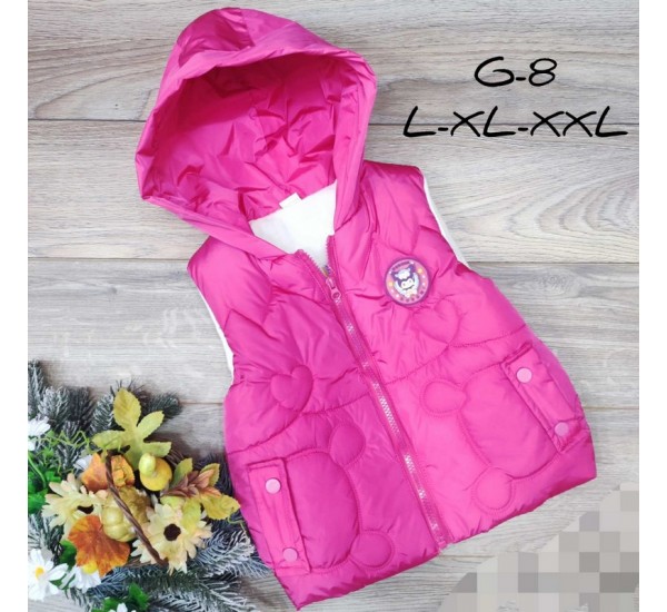 Безрукавка детская 3 шт плащёвка/синтепон (3-6 лет) MiLi_G-8a