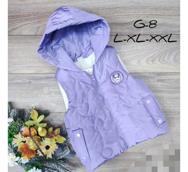 Безрукавка детская 3 шт плащёвка/синтепон (3-6 лет) MiLi_G-8b