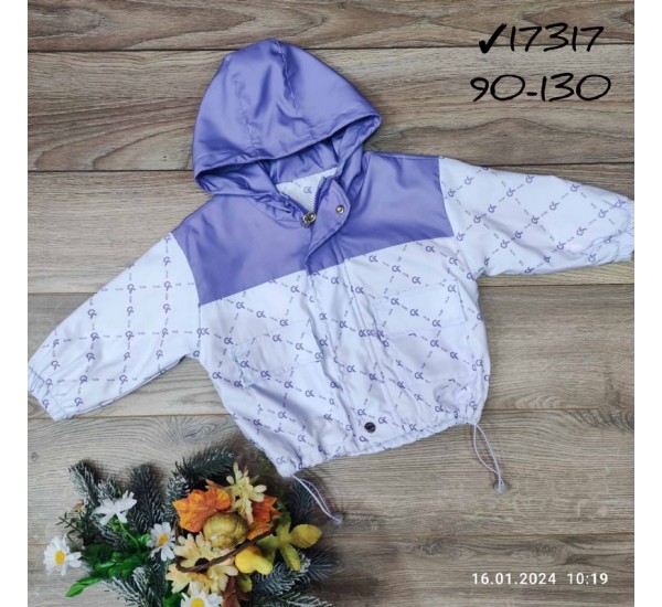 Ветровка детская 5 шт плащёвка/флис (90-130 см) MiLi_17317