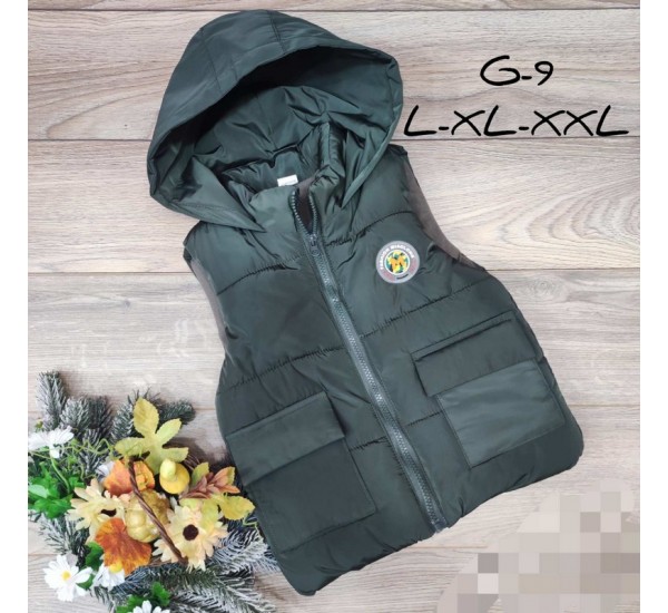 Безрукавка дитяча 3 шт плащівка/синтепон (3-6 років) MiLi_G-9b