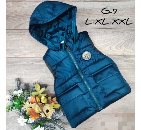 Безрукавка дитяча 3 шт плащівка/синтепон (3-6 років) MiLi_G-9c