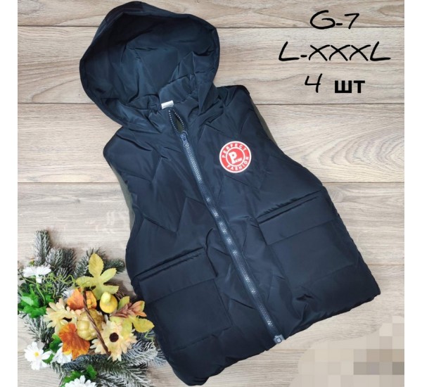 Безрукавка детская 4 шт плащёвка/синтепон (6-9 лет) MiLi_G-7a