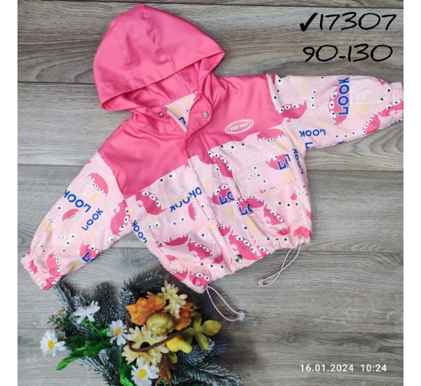 Ветровка детская 5 шт плащёвка/флис (90-130 см) MiLi_17307b