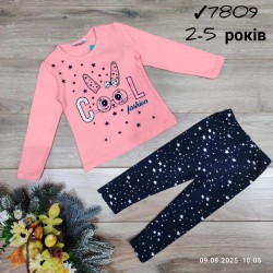 Костюм для дівчаток 4 шт бавовна (2-5 років) MiLi_7809a