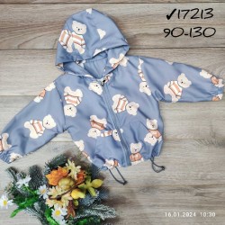 Ветровка детская 5 шт плащёвка/флис (90-130 см) MiLi_17213