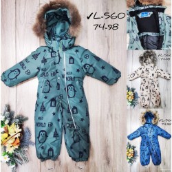 Комбінезон для немовлят 5 шт. холлофайбер/фліс (74-98 см) MiLi_L-560