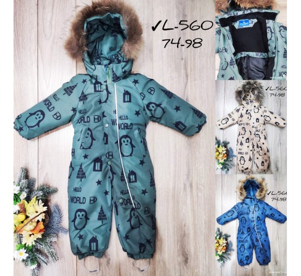 Комбінезон для немовлят 5 шт. холлофайбер/фліс (74-98 см) MiLi_L-560