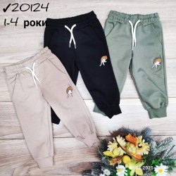 Спорт штани для хлопчиків 4 шт двунитка (1-4 років) MiLi_20124