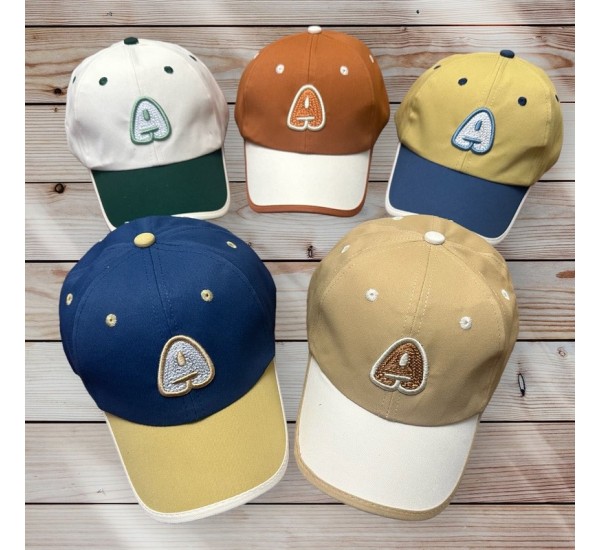 Кепка детская 5 шт (52 р) коттон ML903_050427