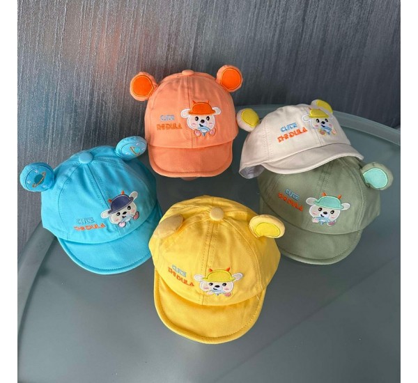 Кепка для младенцев 5 шт (44-48 р) коттон ML903_050439