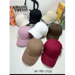 Бейсболка женская 5 шт (56-58 р) коттон ML903_040440