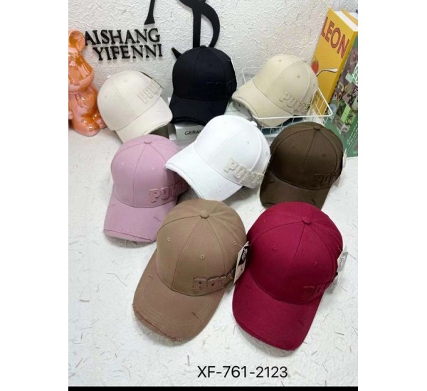 Бейсболка женская 5 шт (56-58 р) коттон ML903_040440