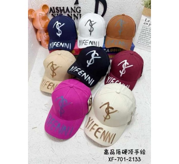 Бейсболка жіноча 5 шт (56-58 р) коттон ML903_040445