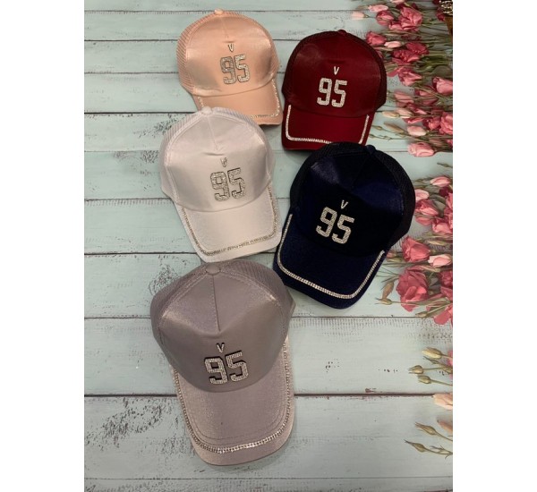 Кепка жіноча 5 шт (56-58 р) коттон ML903_040474