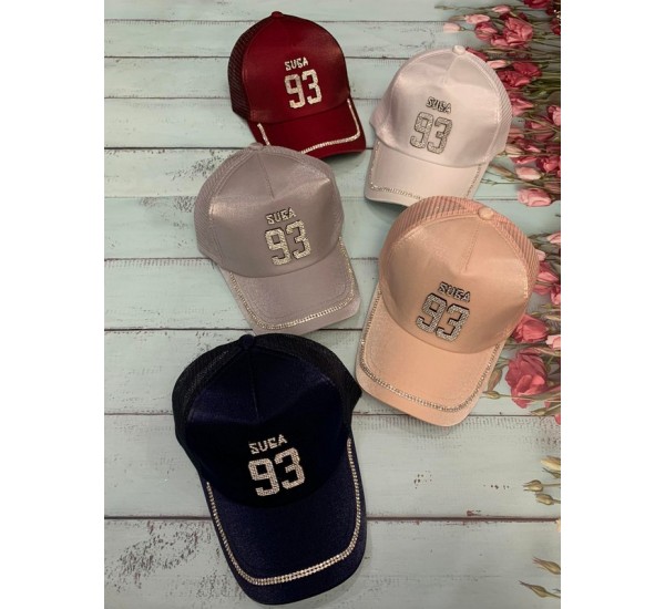 Кепка жіноча 5 шт (56-58 р) коттон ML903_040476