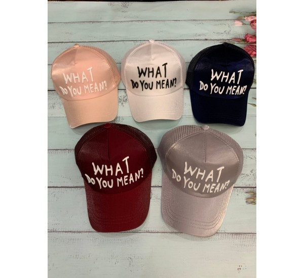 Кепка жіноча 5 шт (56-58 р) коттон ML903_040481