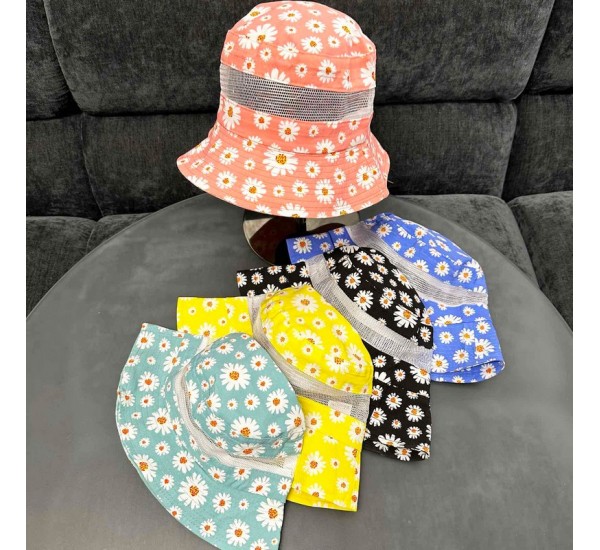 Панама жіноча 5 шт (56-58 р) коттон ML903_060518