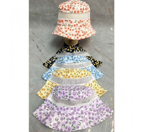 Панама жіноча 5 шт (57-59 р) коттон ML903_060524