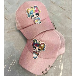 Кепка детская 5 шт (52-54 р) полиэстер ML903_060528