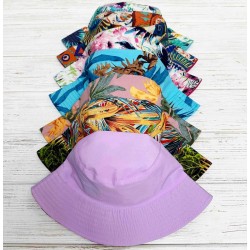 Панама двостороння унісекс 5 шт (56-58 р) коттон ML903_060503