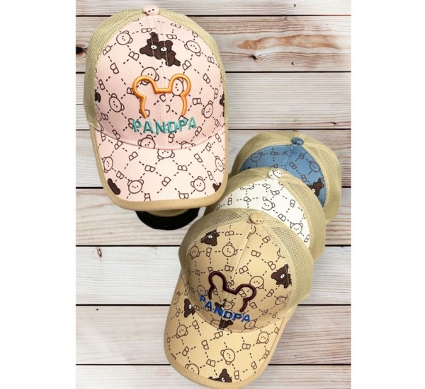 Кепка дитяча 5 шт (52 р) коттон ML903_060532