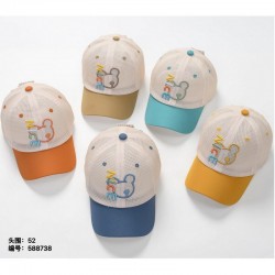 Кепка дитяча 5 шт (52 р) коттон ML903_060534