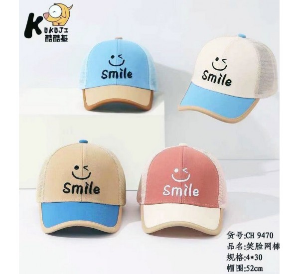 Кепка дитяча 5 шт (52 р) коттон ML903_060547