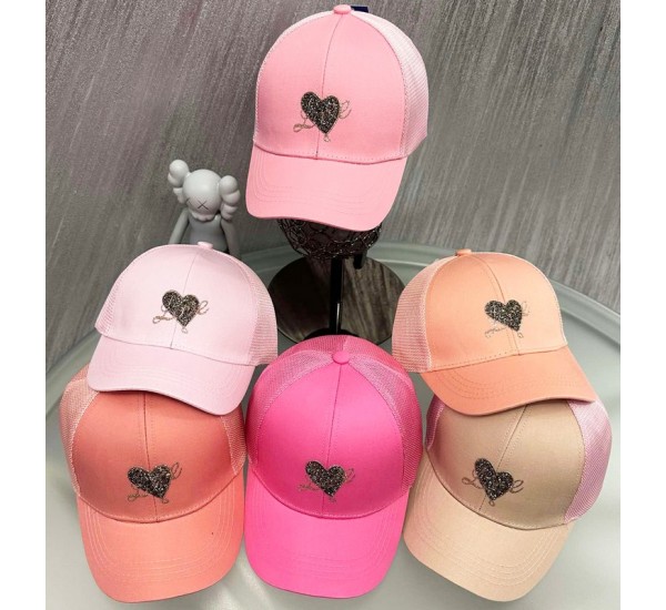 Кепка дитяча 5 шт (54 р) коттон ML903_060551