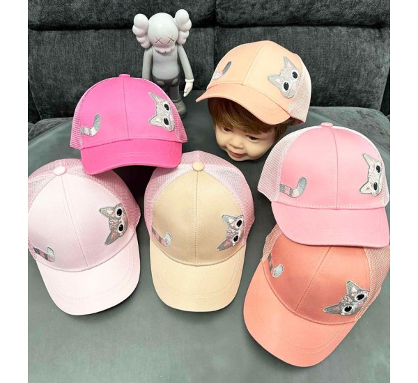 Кепка дитяча 5 шт (50 р) коттон ML903_060556