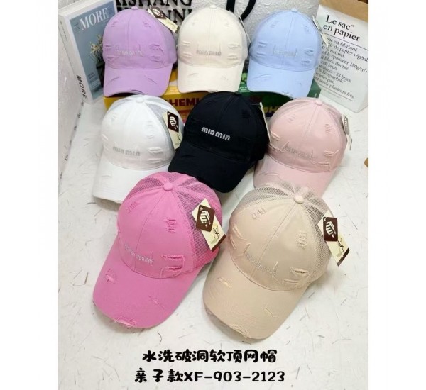 Кепка жіноча 5 шт (56-59 р) коттон ML903_060586