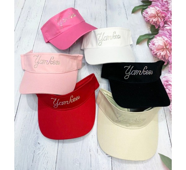 Козырёк женский 5 шт (56-59 р) коттон ML903_060599