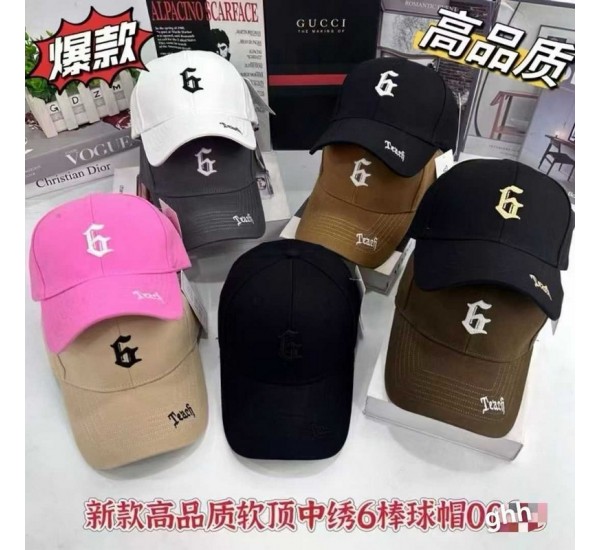 Бейсболка жіноча 5 шт (56-58 р) коттон ML903_090324