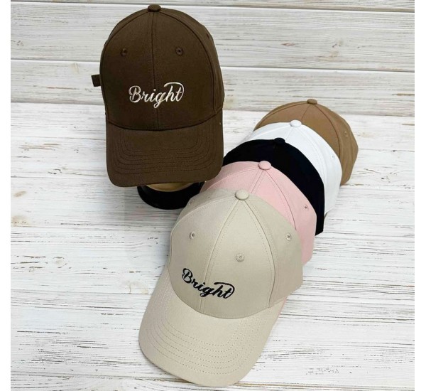 Бейсболка женская 5 шт (56-58 р) коттон ML903_080315