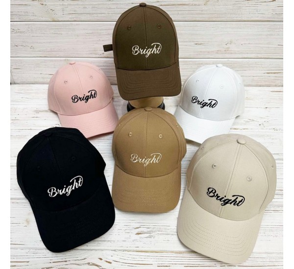 Бейсболка женская 5 шт (56-58 р) коттон ML903_080316