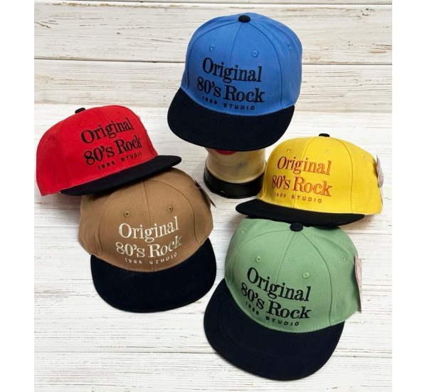 Кепка Снепбек детская 5 шт (54-55 р) коттон ML903_090369