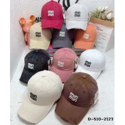 Бейсболка жіноча 5 шт (56-58 р) коттон ML903_080322