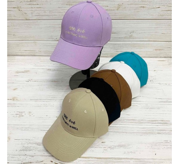 Кепка жіноча 5 шт (56-58 р) коттон ML903_080342