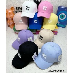 Бейсболка жіноча 5 шт (56-58 р) коттон ML903_080307