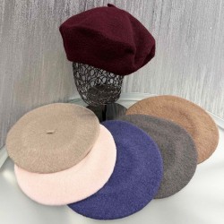 Берет жіночий 5 шт (універсальний) букле ML903_100917