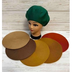 Берет жіночий 5 шт (універсальний) кашемір ML903_100902