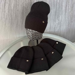 Шапка жіноча 5 шт (55-57 р) рубчик ML903_100932