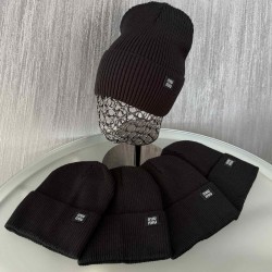 Шапка жіноча 5 шт (55-57 р) рубчик ML903_100934