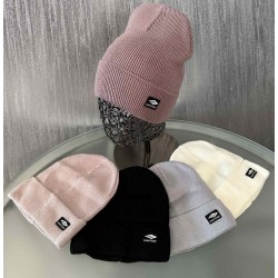 Шапка жіноча 5 шт (55-57 р) рубчик ML903_100953